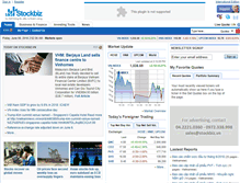 Tablet Screenshot of en.stockbiz.vn